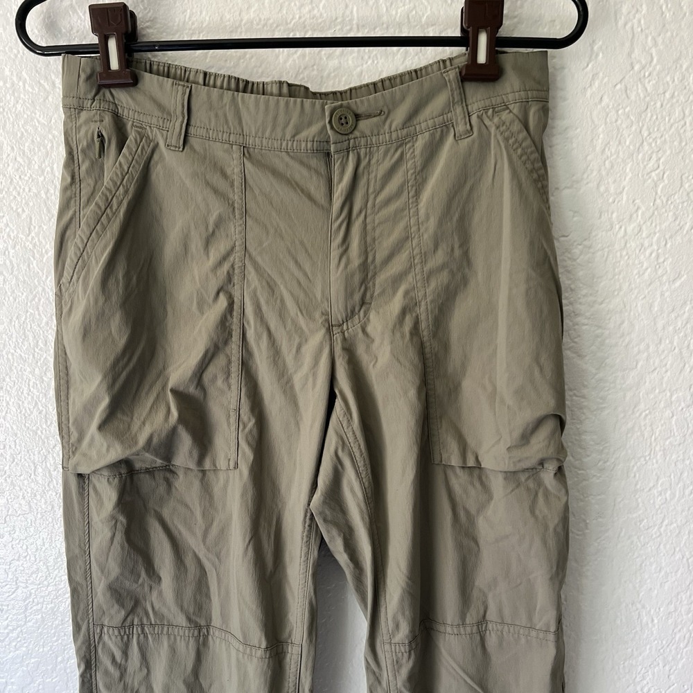 REI Co-op Savanna Trail Pants Women's Size 6 Khaki Hiking Lightweight Nylon - Picture 3 of 8